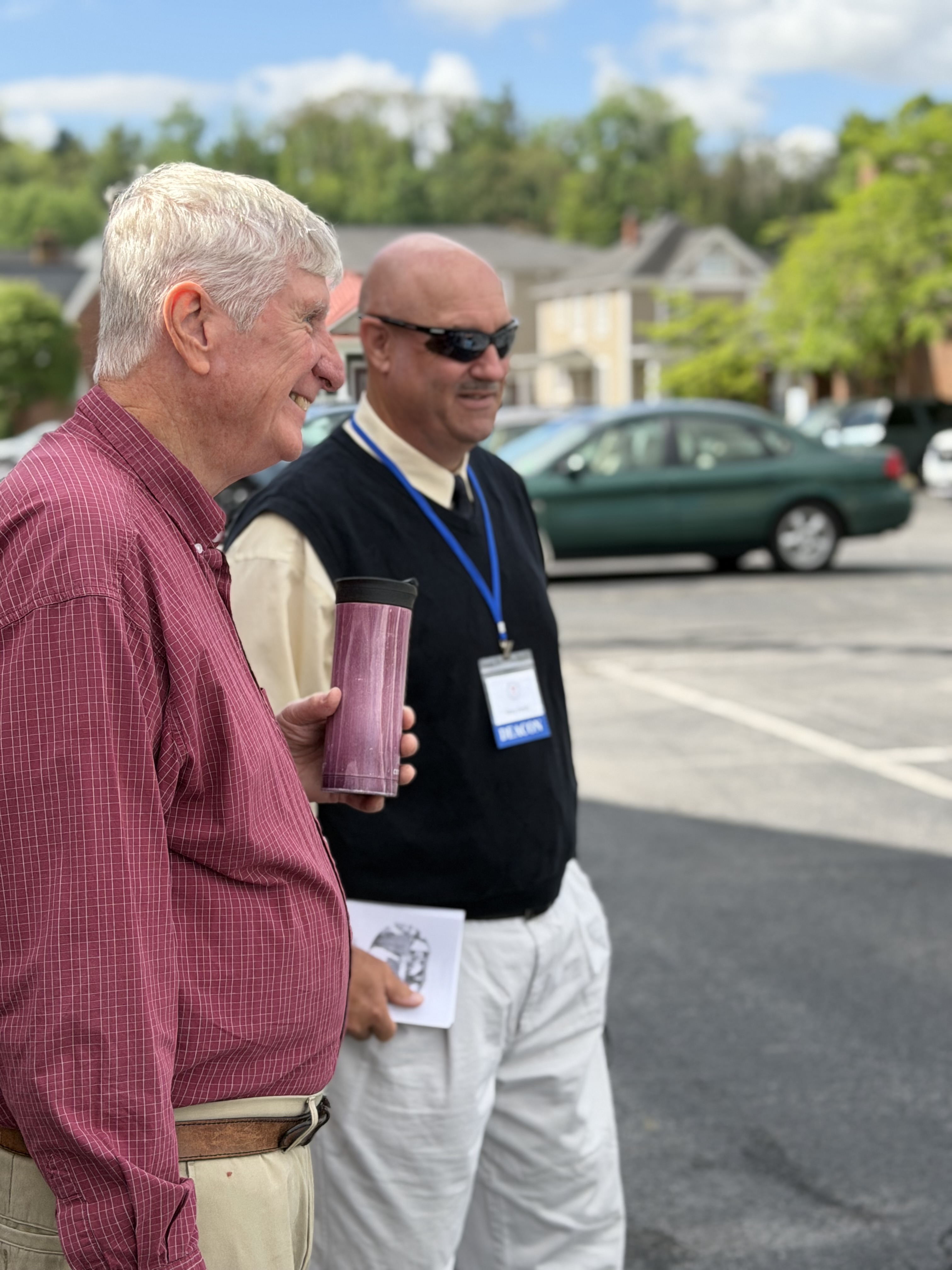 Friendly people at Unity Christian Church