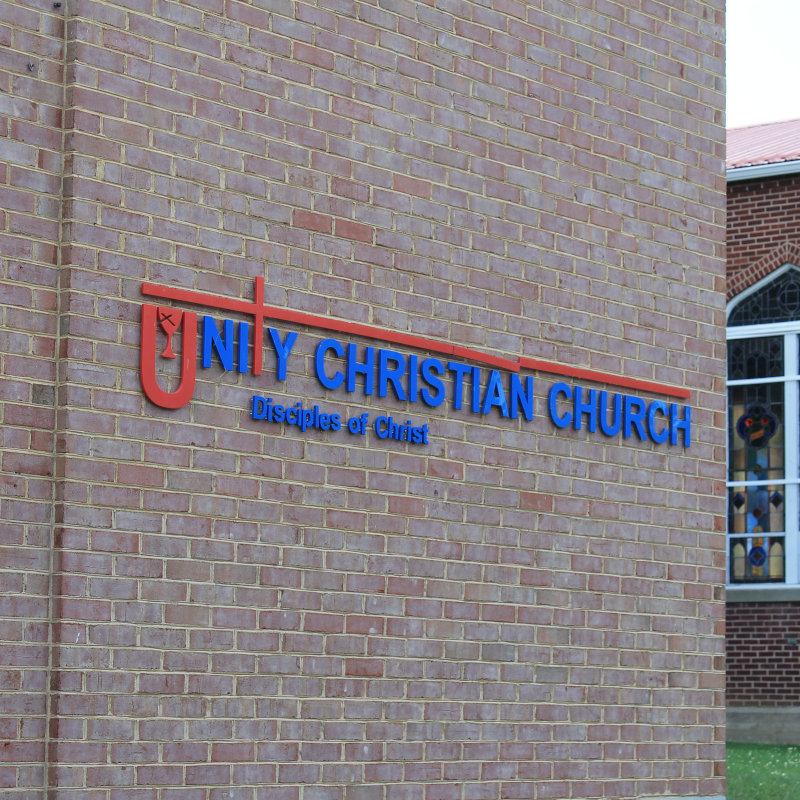 Unity Christian Chuch Sign